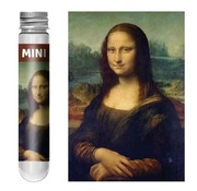 Mini Puzzle Mona Lisa malutkie układanka zagadka obraz łamigłówka Da Vinci 