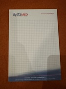 Notatnik reklamowy Systamed, A5