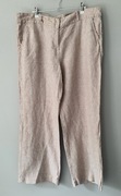 Lniane spodnie, rozmiar 20