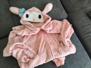 Reserved_ Cudna Piżama/ Kombinezon_ Króliczek_Róż_ L