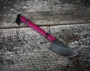 Neck Kieł Violet Military Nóż Ręcznie Robiony Bushcraft