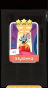 Monopoly Go Stylówka karta naklejka set 21 3*