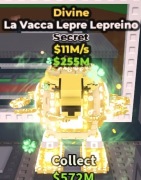 Steal A Brainrot Roblox La Vacca Lepre Lepreino