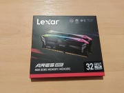 Lexar Pamięć DDR5 ARES RGB 32GB 2x16GB 6000 CL30 czarna