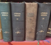 Liturgia godzin 4 tomy- Brewiarz