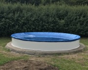 Basen metalowy 3,50 x 1,20