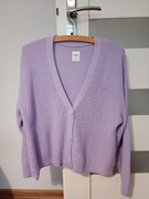 Liliowy kardigan Sinsay L 