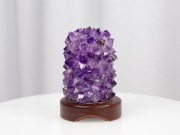 Lampa wykonana z Ametystu