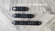 Szyna montażowa na m-lok metal 3szt