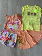 CRAZY 8  BLUZKA  SPODENKI SPÓDNICZKA NOWE 9-10 lat