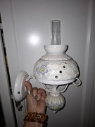 Kinkiet ścienny, lampka w rustykalnym stylu vintage 