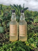 Ocet z mięty,  rzemieślniczy niepasteryzowany z naturalnym osadem