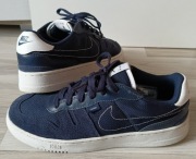 Nike Squash Type 354 buty sportowe sneakersy niskie skórzane granatowe 40 