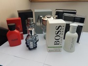 Butelki flakony po perfumach / Hugo Boss, Paco Rabanne, Diesel, CK 
