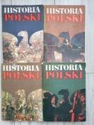 Historia Polski, komplet 4 tomów PWN, Rzeczpospolita Szlachecka / Oświecona