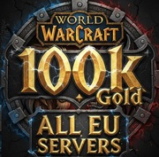 WOW WORLD OF WARCRAFT 100K WSZYSTKIE SERWERY EU A/H