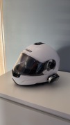 Kask motocyklowy L52 STROBE rozmiar XS+ Intercom G5 PRO z kamerą 1080p