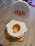 Nocnik schodek fisher price grający kaczuszka