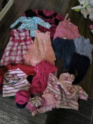 Paka ubrań dla dziewczynki rozm 80