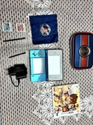 Konsola Nintendo 3DS, etui, 2 gry Pockemon, 1 gra Inazuma Eleven