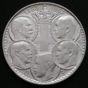 Grecja 30 drachm 1963 - królowie - srebro