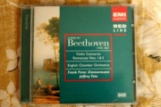 Beethoven - koncert skrzypcowy, romanse / Zimmermann, Tate /