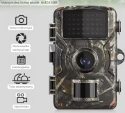 Fotopułapka IP66 16MP Wideo+Zdjęcia l+Mikrofon