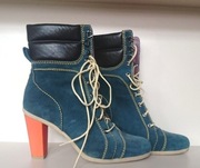 Botki Studio Pollini sznurowane 40 41%