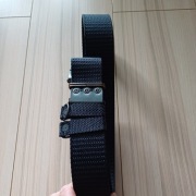 Gruby militarny Pas z klamra nowy