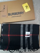 Szalik burberry czarny