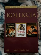 Kolekcja DVD - Casablanca Doktor Żywago Przeminęło z Wiatrem