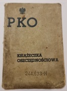 Książeczka oszczędnościowa - przedwojenna + mapa i stara książeczka