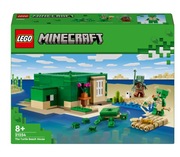 LEGO Minecraft 21254 Domek na plaży żółwi