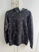 Bluza Dziecięca dresowa z kapturem czarna JORDAN 13-15 lat 163-175 cm