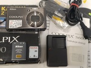 Aparat cyfrowy NIKON Coolpix S600 10mp x4 vintage KLASYK retro CCD jak NOWY