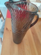 Dzbanek szklany polski z PRL-u