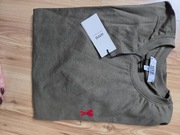 Ami koszulka L khaki  logowana