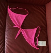 Strój kąpielowy swimsuit góra Kelly bikini różowy róż pink Moiess M/L