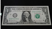 Dolar Banknot kolekcjonerski Rzadki numer seryjny