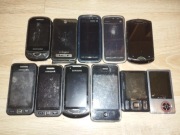 Zestaw 9 smartfonów + 2x odtwarzacz mp4