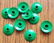 Lego 10 szt. Green Dish 2x2 NOWE