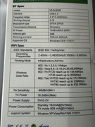 Karta sieciowa dual band + Bluetooth na USB - 650M | BT 5.0