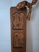 Forma na piernika, płaskorzeźba drewniana