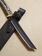 Bagnet, nóż tanto 49/ Stal 1095/Mosiądz