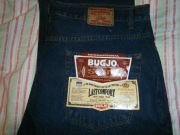 Spodnie męskie jeansy bugio duże 110-114 granat ,wysyłka gratis