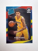 Kyle kuzma 2017-18 Donruss Optic Rated Rookie Shock RC #174