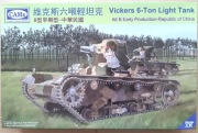 VICKERS 6 - ton Light Tank  skala 1/35  CAMS