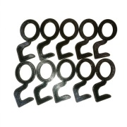 Haczyki do szafki pracowniczej warsztatowej 10 szt.