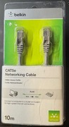 Kabel sieciowy LAN Belkin 10 metrów, NOWY, ZAPAKOWANY