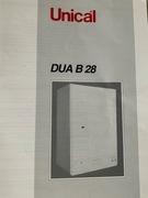 Używany piec gazowy UNICAL DUA B28 Dwufunkcyjny z zamkniętą komorą spalania